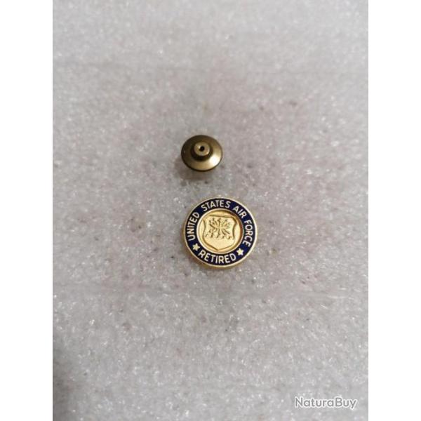 Insigne arm�e us US AIR FORCE RETIRED original