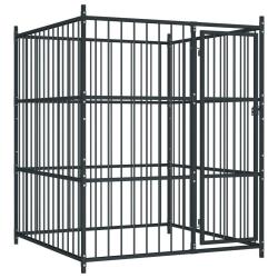 Chenil ext&eacute;rieur cage enclos parc animaux chien d'ext&eacute;rieur pour chiens 185 cm 02_0000340
