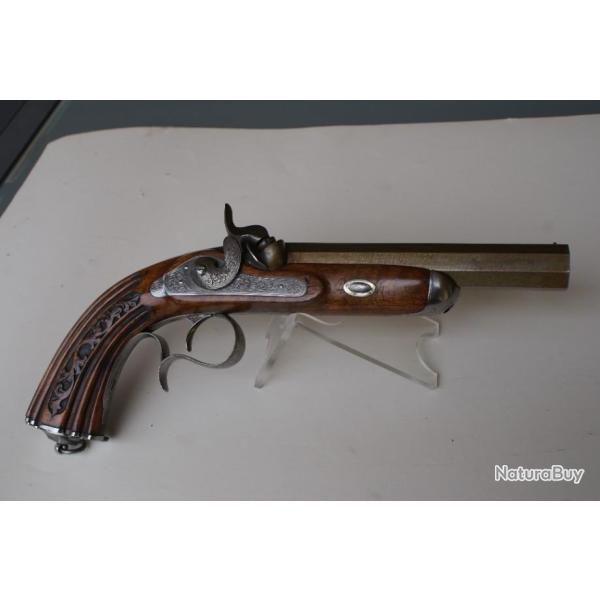 PISTOLET � PERCUSSION type RENAISSANCE