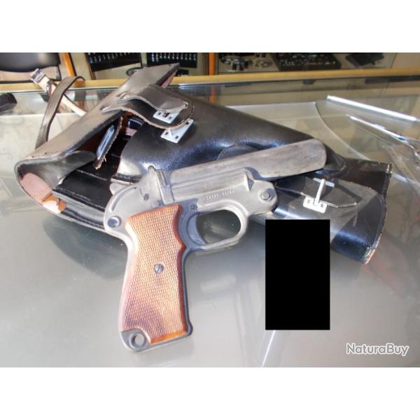 LANCE FUSEE   GECO    complet avec accessoires et Etui d'origine DDR / RDA / NVA