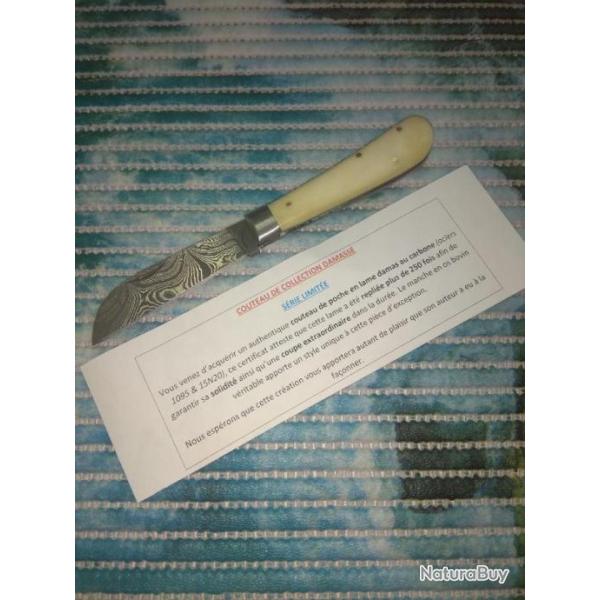 Couteau de poche "London " lame damas