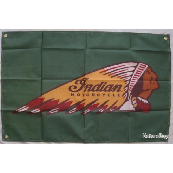 DRAPEAU  USA  MOTO INDIAN 60X90cm Ref.67