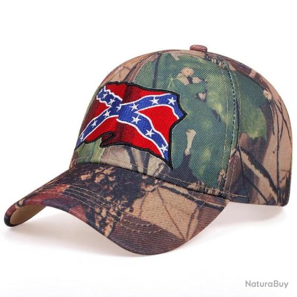 Casquette camouflage - Drapeau conf�d�r�
