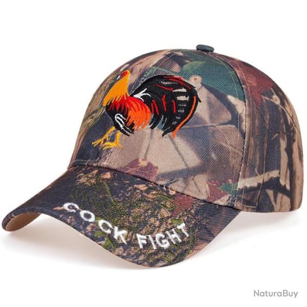 Casquette camouflage - Cock Fight
