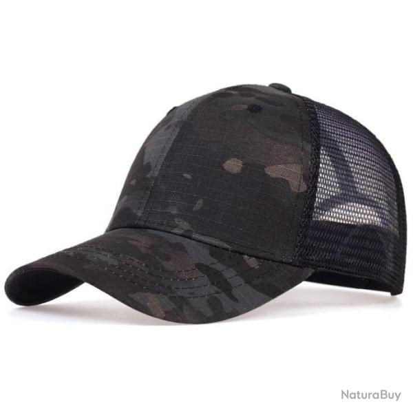 Casquette camouflage discret et ouvert � l'arri�re - Parfait pour l'�t�