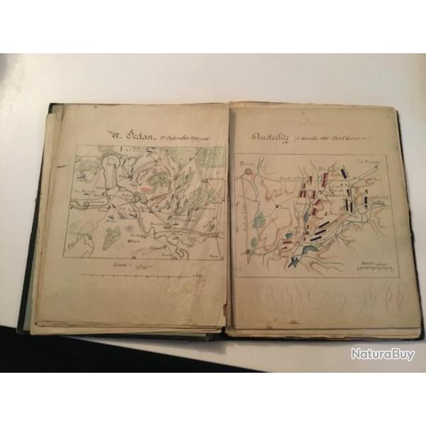 Croquis d'histoire militaire �poque 1800 1900