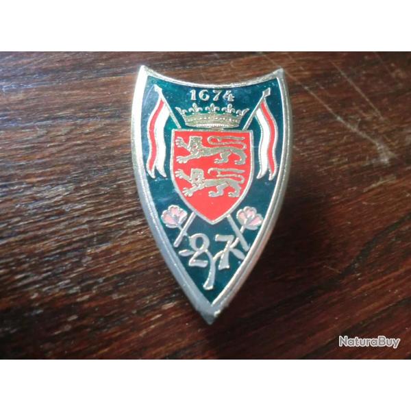 insigne 27e regiment de dragons / drago paris