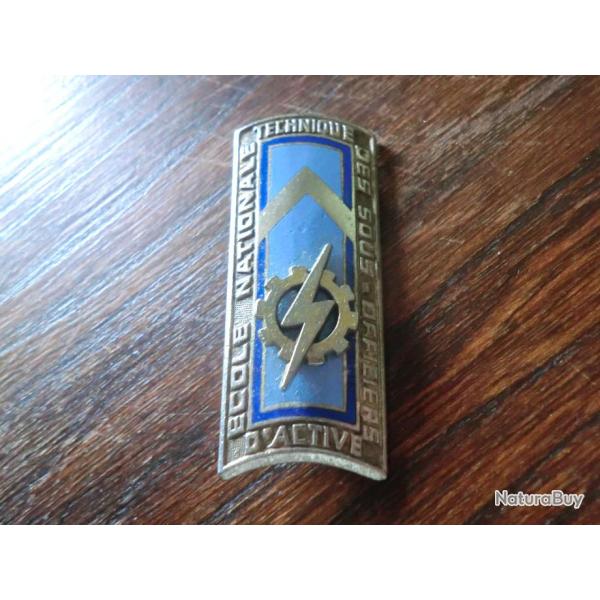 insigne ecole national technique des sous officiers  d active / drago paris