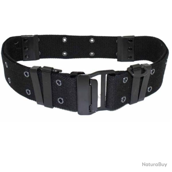 Ceinturon cordura noir 45 mm