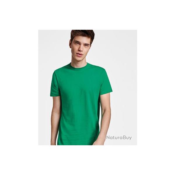 T SHIRT MANCHES COURTES unisex VIERGE Orange