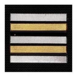 Grade 5 x 5 cm tissu LIEUTENANT COLONEL