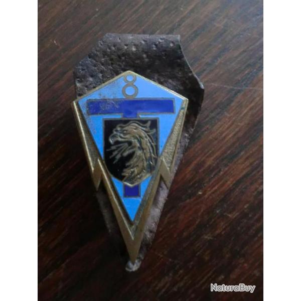 insigne 8eme regiment de transmissions / andr� mardini