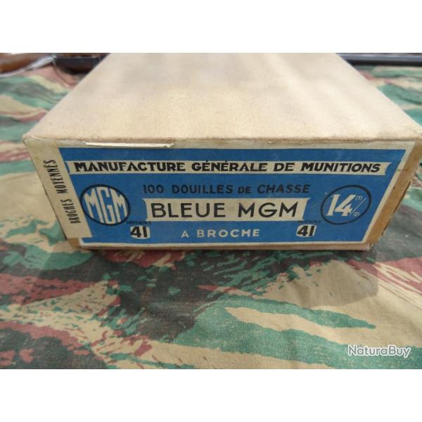 Boite de 100 douilles MGM 14mm � Broche r�f:41 � broches moyennes