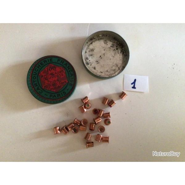 Lot 1 Bo�te incompl�te d'amor�age