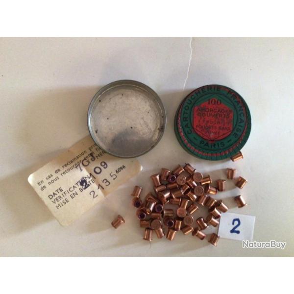 Lot 2 Bo�te incompl�te d'amor�age