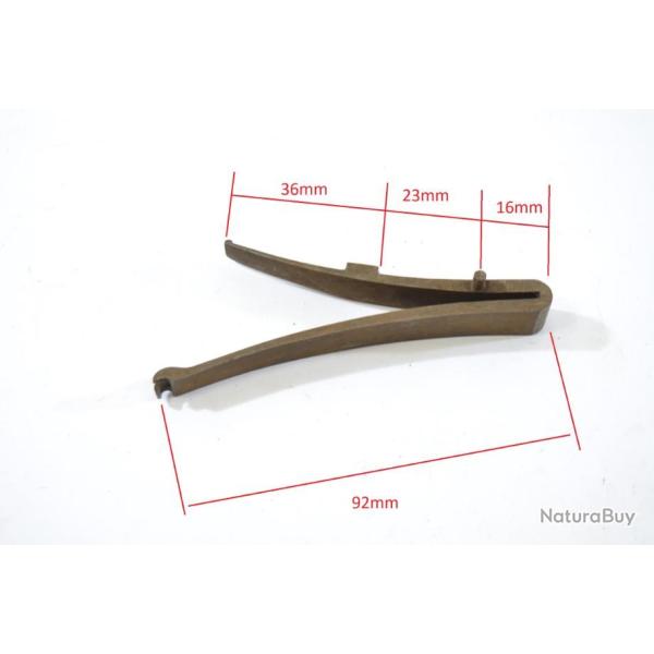 Grand ressort de platine pour arme ancienne, fusil poudre noire, chasse. Armurier, r�paration (A)