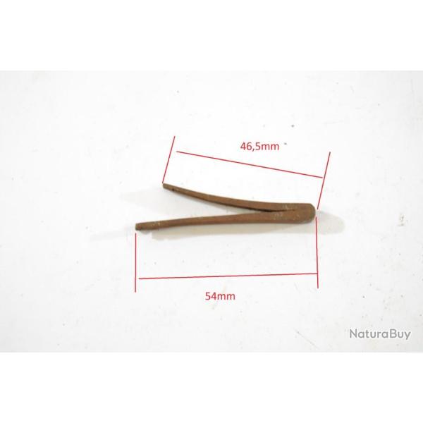 Ressort de platine pour arme ancienne, fusil pistolet poudre noire, chasse. Armurier, r�paration (G)