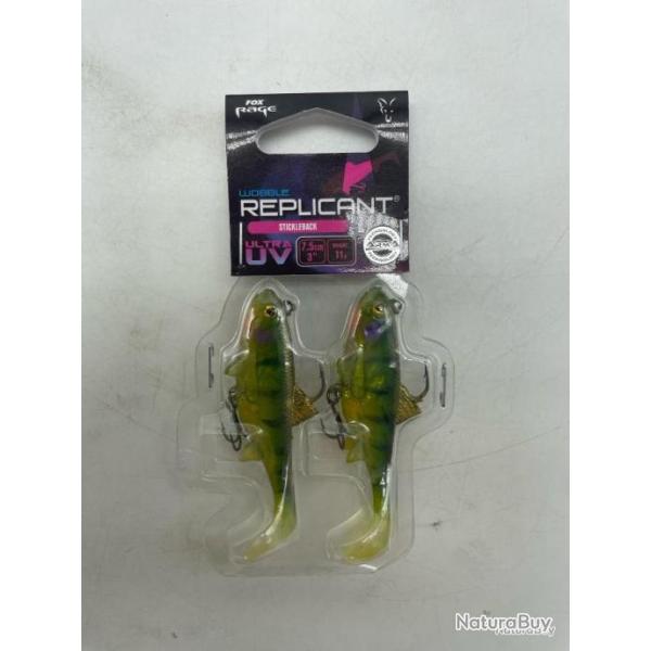 Leurres Fox rage replicant stickleback