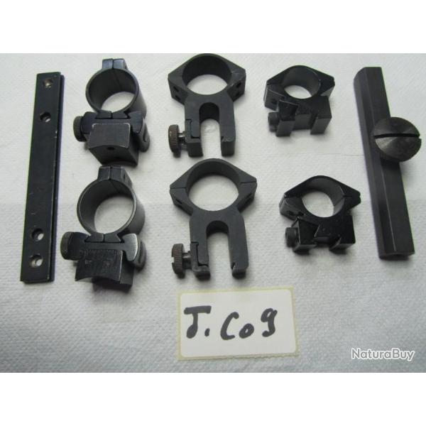 LOT DE SUPPORT DE LUNETTE DE TIR - JC09