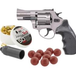 Pack d&eacute;fense REVOLVER VIPER 2.5'' + Munitions - Fum&eacute; 9MM R