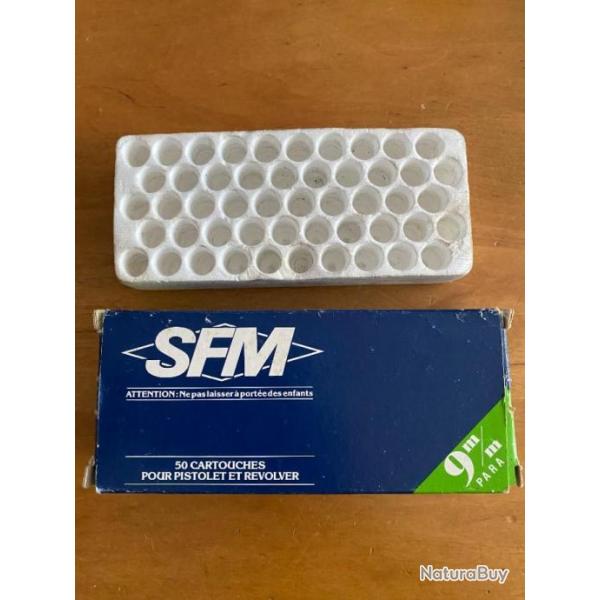 SFM BOITE VIDE POUR 50 CARTOUCHES 9 MM PARA  LOT 5-91