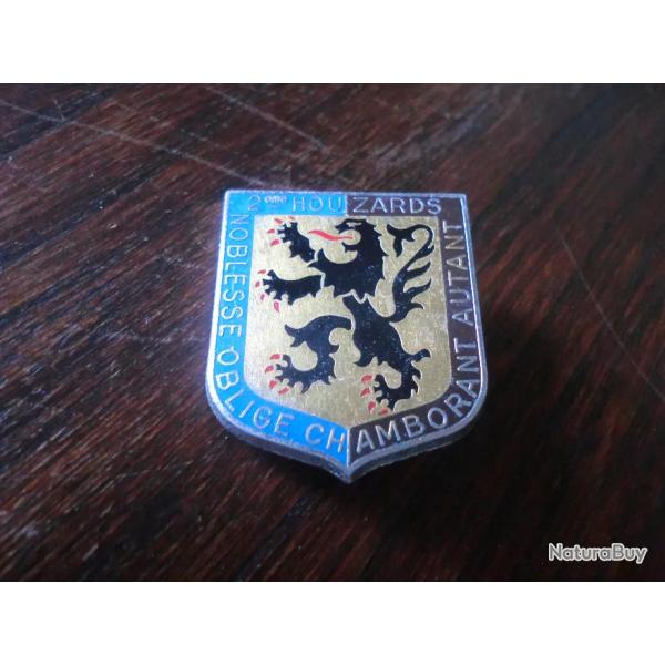 insigne 2eme houzards H 583