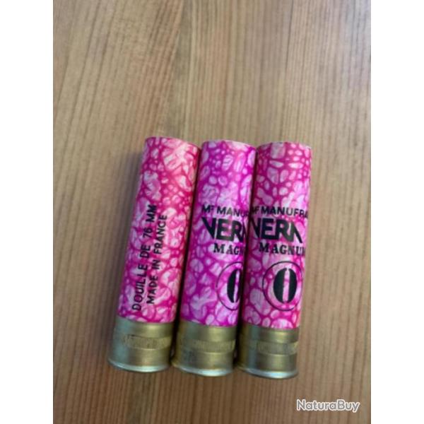 Douilles Manufrance calibre 12 magnum marbres rare