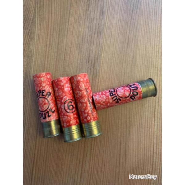 Douilles Manufrance calibre 12 marbres rare