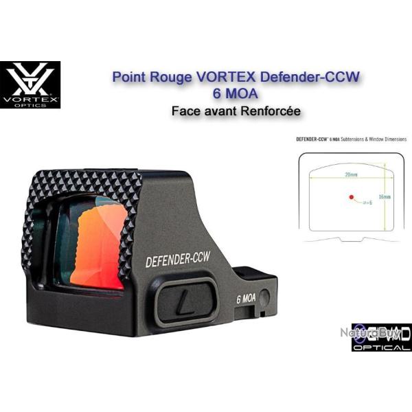 Point Rouge VORTEX Defender-CCW - 6 MOA
