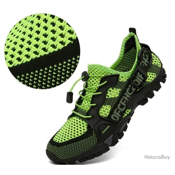 Chaussure de randonn�e, l�g�re et respirante du 36 au 47 jaune