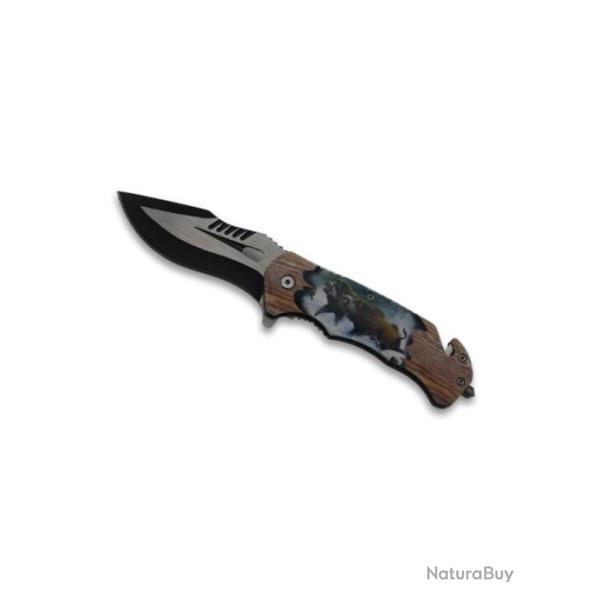 COUTEAU PLIANT SANGLIER