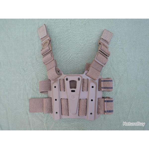 plate forme de cuisse + portes chargeur PA blackhawk tactical mag pouch coyote
