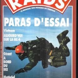 Raids 50 sur la rc4 le bataillon 33, comsubin commandos de la mer, paras d'essai, uss eisenhower