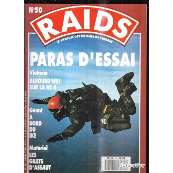 Raids 50 sur la rc4 le bataillon 33, comsubin commandos de la mer, paras d'essai, uss eisenhower