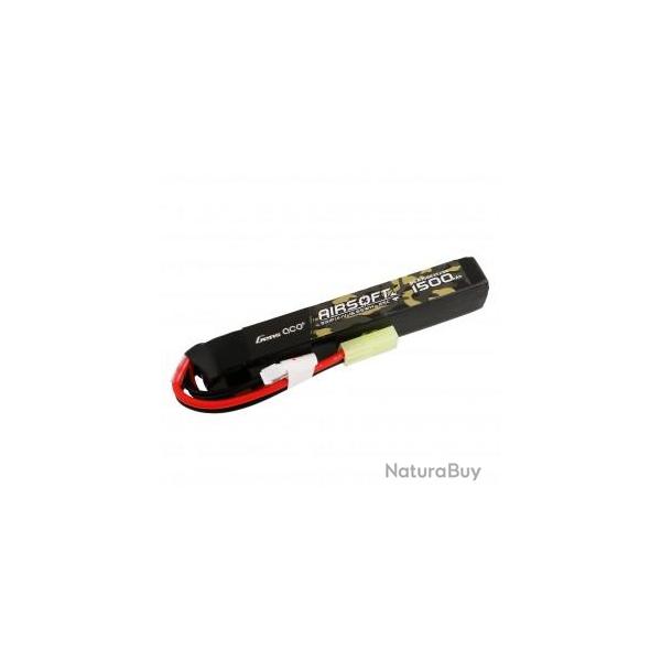 Batterie Lipo 2S 11.1V 1500mAh 25C 1 stick Genspow