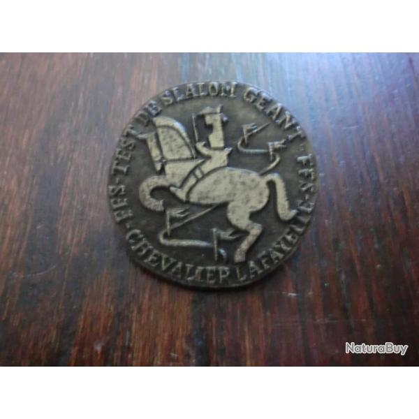 insigne ski montagne FFS coupe galerie lafayette 1964/1965 test slalom geant