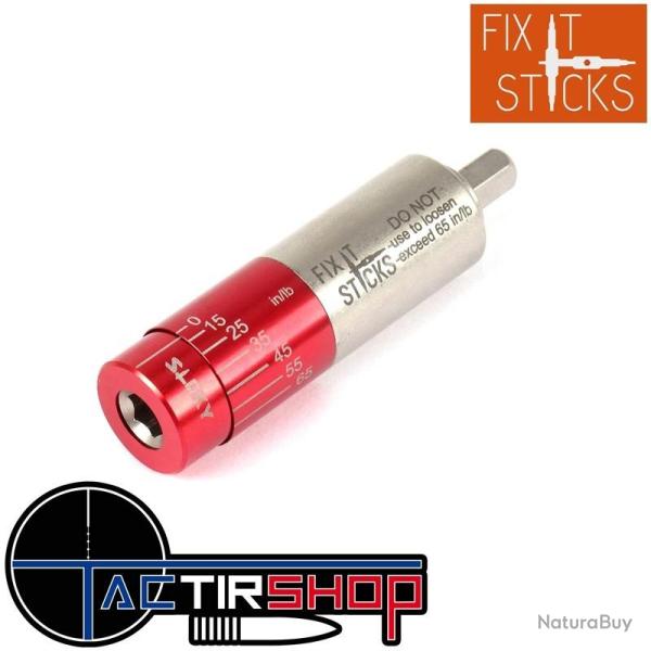 Cl� dynamom�trique compl�mentaire All in one Fix it Sticks 15-65 Inch-Lbs