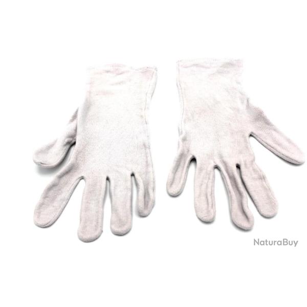Gant en coton blanc de la marine fran�aise taille 8