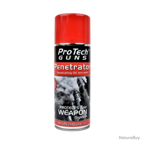 Huile D�tartrante pour Arme � Feu Carabine Fusil Pistolet Penetrator Oil ProTech Guns 400 Ml