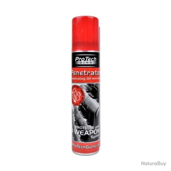 Huile D�tartrante pour Arme � Feu Carabine Fusil Pistolet Penetrator Oil ProTech Guns 100 Ml