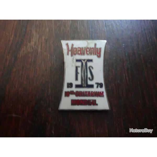 insigne email  ski  HEAVENTY F T S 10eme CRETERIUM MONDIAL