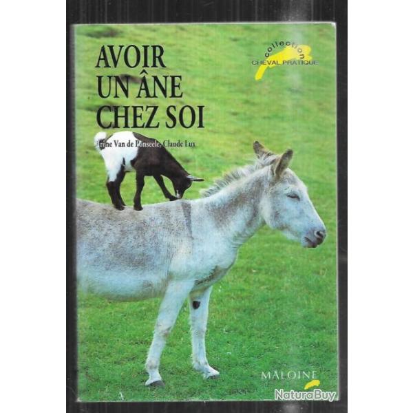 avoir un ane chez soi d'ir�ne de ponseele et claude lux