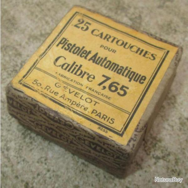 Boite Vide pour 7,65(b)