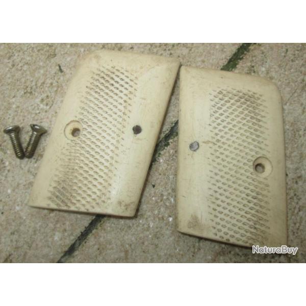 Paire de Plaquettes PA 6,35 a Identifier + Vis(g)