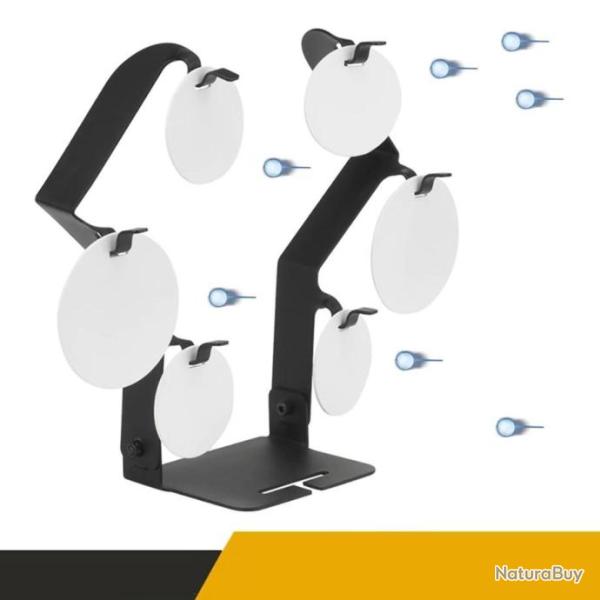 Cibles M�tal Gongs G�om�triques pour Lance Pierre / Slingshot / Fronde