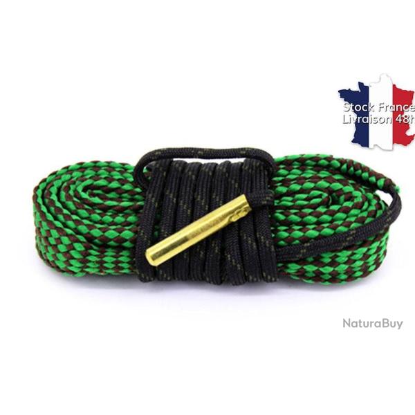 Cordon de nettoyage Boresnake calibre .22 .223 et 5,56 - Envoi rapide depuis la France