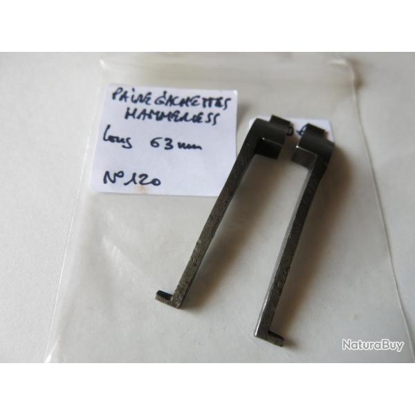 VENDU PAR CUIRASSIER11 N� 120  PAIRE DE GACHETTES POUR FUSIL HAMMERLESS