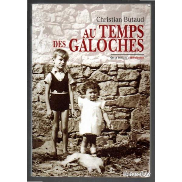 au temps des galoches de christian buteau , deux s�vres