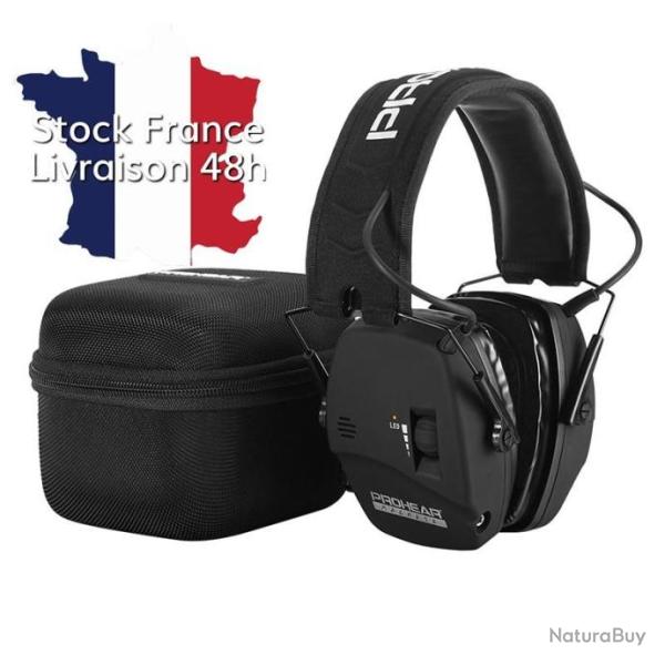 Casque ProHear Anti-bruit 23dB haute qualit� + Etui de rangement - Envoi depuis la France