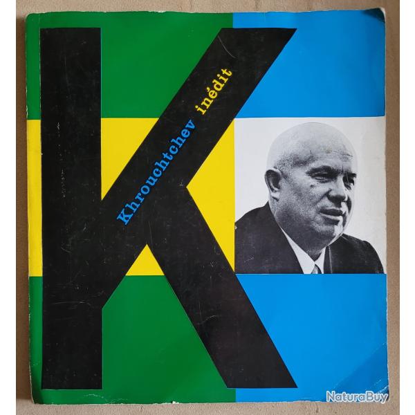 RARE :KHROUCHTCHEV In�dit Editions Sociales (1960)
